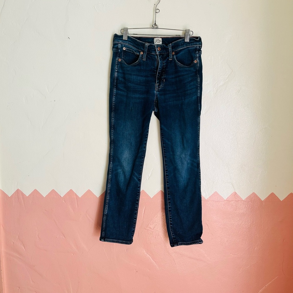 J Crew Vintage 9” Straight Jeans